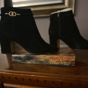 Bella Vita Bootie Suede Leather 11W